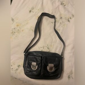 Black Leather Fossil Purse